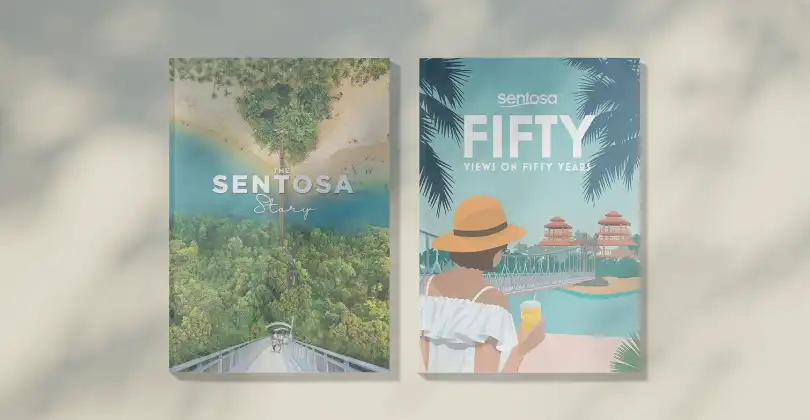 Sentosa Golden Jubilee Commemorative Books